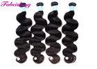 Natural Black  Brazilian Weave Hair Extensions ,  Human Braiding Hair Full Cuticle