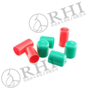 6.35mm Round Rubber End Caps For Steel Rod