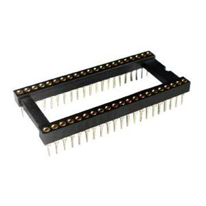 Female Round Pin Header With 0.40 To 0.56mm Mating Pin And Brass Sleeve