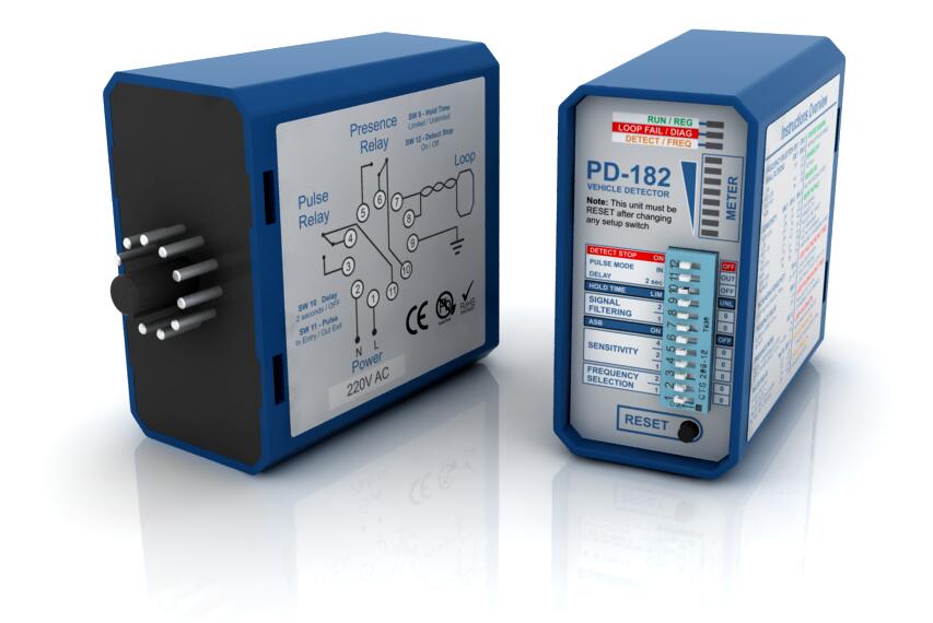 PD182 Single Channel Vehicle Loop Detector