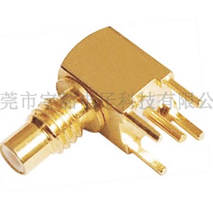 RF Connector SMC With Right Angle Jack