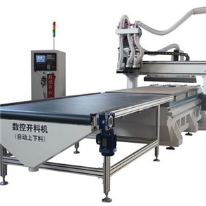 Customized Kitchen Cabinet And Wardrobe Production Line / Wood Cnc Router Machine With 9kw