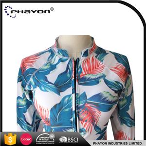 High Quality Fashion Custom Rash Guard Women Swimwear