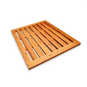 Bamboo Shower Mat And Anti-slip Bamboo Shower Floor