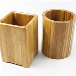 High Quality Bamboo Pen Holder And Pencil Box