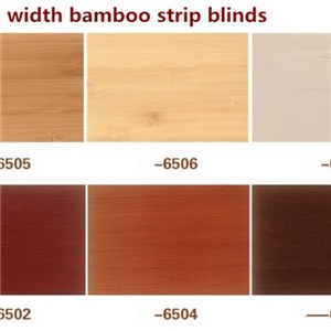 Natural Shades Of Bamboo Window Blinds