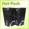 50g Organic  Food Grade Stand Up Pouch With Blue And Black Printing For Food