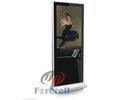 65 Inch 4K LCD Display Free Standing Advertising Digital Signage For Subway