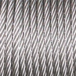 AISI 316 6X36 Stainless Steel Wire Cables For Auto Control Systerm 6x36