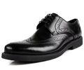 Europe Design Men Brogue Shoes Boot Style Full Grain Leather Mens Dress Shoes
