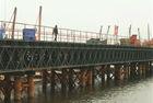 Prefabricated Steel Suspension Bridge Reuse Temporary Bridge Bailey Steel Bridge