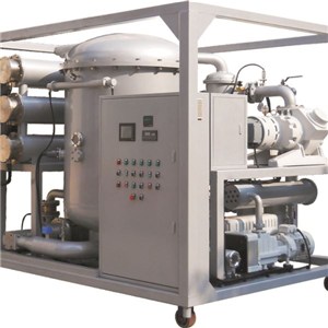 ZJA Double Stage Vacuum Oil Purifier For Transformer Oil