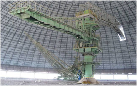 Circle Stock-yard Bridge Scraper Homogenizing Stacker & Reclaimer