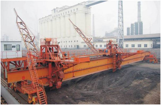 Bridge Bucket Wheel Homogenizing Reclaimer