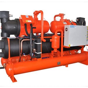 Low Temperature -15 To -5 Degree Industrial Customized Water Cooled Screw Water Chiller With Screw Compressor
