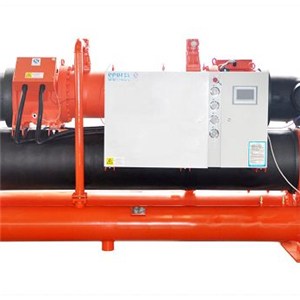 Middle Temperature -5 Degree Industrial Customized Water Cooled Screw Water Chiller With Screw Compressor