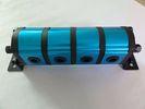 Straight Tooth hydraulic gear flow divider , 4 Way Hydraulic Flow Divider Valve