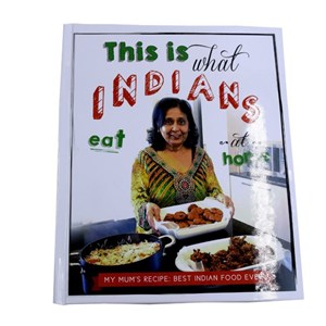 Custom Matt Lamination Hardbound Cooking Book Printing Services