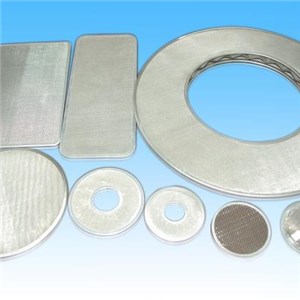 Multi Layer Closed Edge Sintered Stainless Steel Filter Disc