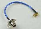 50 ohm RF Cable Assemblies N female to SMA Male Semi Flex RF Coaxial Cable