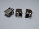 8 Pin / 10 Pin Rj45 Connector Shieded 21.5mm GigaBit Ethernet 10 / 100 / 1000BASE