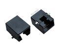 Female 6P2C RJ11 Modular Jack With Half Shield For Industrial Computer