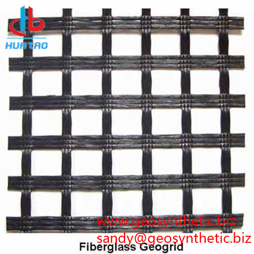 Asphalt Reinforment Fiberglass Geogrid