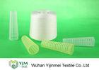 Anti - Pilling Spun Polyester Yarn , Polyester Knitting Yarn 42s/2 For Garment
