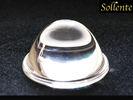 High Bay Light LED Glass Lens , Metal Holder COB LED Lens 50mm 40 Degree