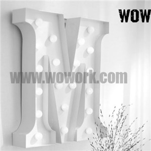 LED Carnival Festival Holiday Decor Light Up Marquee Letter Sign
