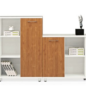 Popular Modern Design MDF Office Cabinet With Metal Handle