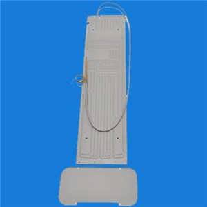 Single Tube With Capillary Aluminum Refrigerator Roll Bond Evaporator For Egypt Market