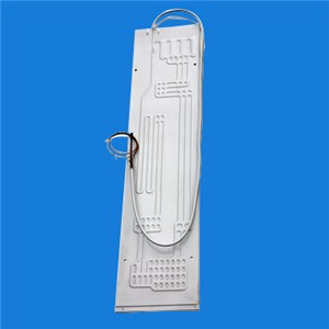 Single Tube With Capillary Aluminum Refrigerator Roll Bond Evaporator For Nigeria Market