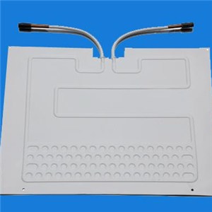 Double Tube Aluminum Refrigerator Roll Bond Evaporator For Morocco Market