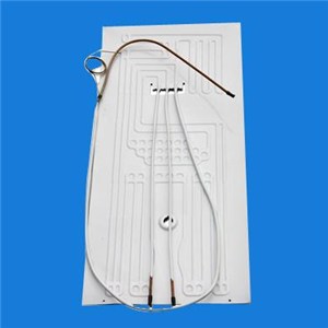 Pakistan Design Three Tube With One Capillary Aluminum Roll Bond Evaporator Used For Refrigerator