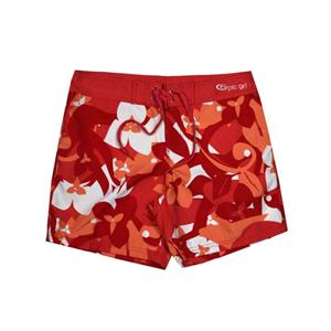 High Quality 4 Ways Stretch Women Swim Shorts Sublimation Printed Girls Board Shorts