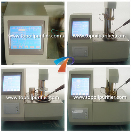 Petroleum Products ASTM D92 ISO2592 open cup flash point analyzer