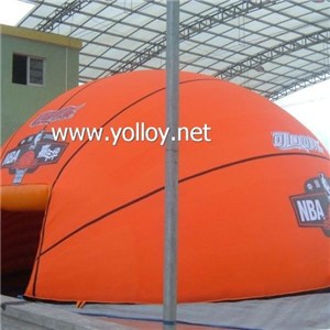 Basketball Shape Inflatable Sport Dome Tent