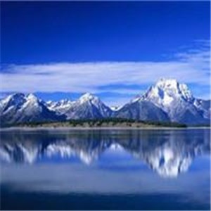 Blue Mountain Lake Landscape Panorama Panoramic Your Photo On Canvas Prints Wall Fine Art