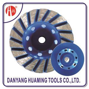 HM57 Diamond Cup Wheel With M14 For Grinding Concrete