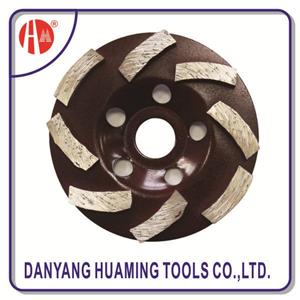 HM65 Sliver Brazed Diamond Cup Wheel