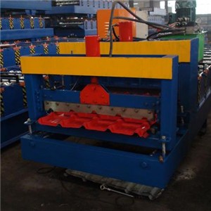 Glazed Tile Color Steel Roof Panel Making Machine