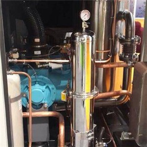 Oil Free Low Noise Large Screw Air Compressor