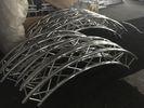 Diameter Customized Circular Lighting Truss , Strong / Durable Curved Truss System