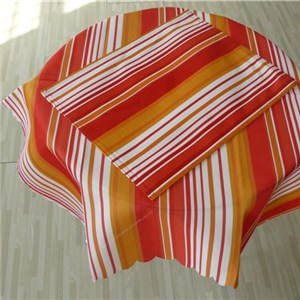 Stripes Polyester Printed Table Mat Set Of 4 Printed Placemats, Easy To Wipe Perfect For Every Occasion