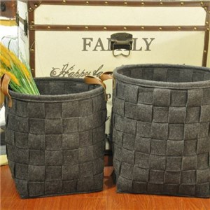 5mm Felt Kitchen Firewood Carrier Large Basket