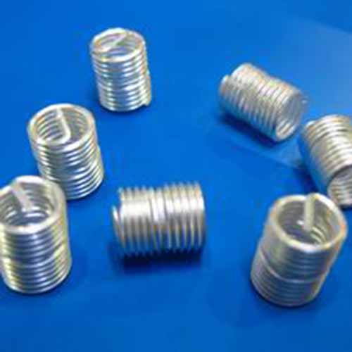 silver plated screw-locking inserts