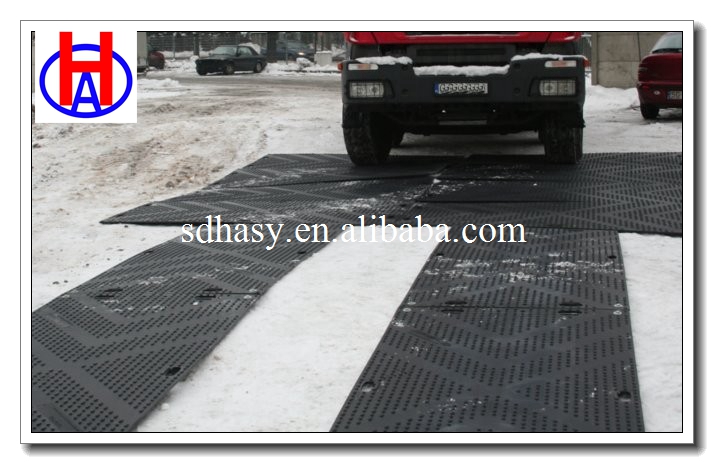 black hdpe temporary road plate from China 