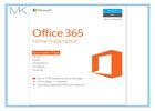 Microsoft Office 365 Home 1 year subscription 5 users, PC / Mac Key Card