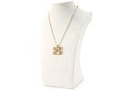 Costume Long Necklace Artificial Jewellery , Fake Gold Chain Diamond Pendant Necklace